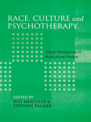 cover image of Race, Culture and Psychotherapy